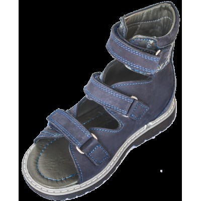 Сандалі ортопедичні для хлопчика 06-142 р-р. 25-30 17x28 см - розмір 27 Сандалі ортопедичні для хлопчика 06-142 р-р. 25-30 17x28 см - розмір 27