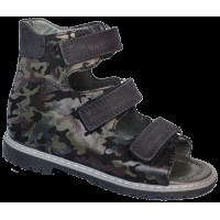 Сандалі ортопедичні для хлопчика 06-255 р-р. 21-30 17x24 см - розмір 30