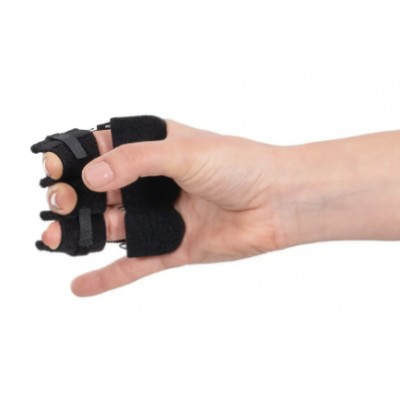 Ортез на 3 пальці Динамічна реабілітаційна шина для пальців (тріо) W338 7x12 см - розмір S Ортез на 3 пальці Динамічна реабілітаційна шина для пальців (тріо) W338 7x12 см - розмір S