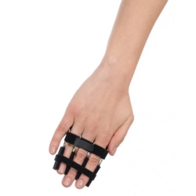 Ортез на 3 пальці Динамічна реабілітаційна шина для пальців (тріо) W338 7x12 см - розмір S Ортез на 3 пальці Динамічна реабілітаційна шина для пальців (тріо) W338 7x12 см - розмір S