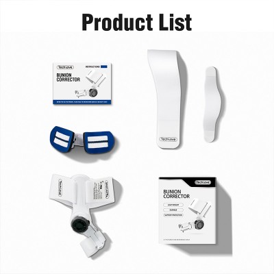 Шина для великого пальця ноги регульована Бандаж при Халюсі вальгус 10x11 см Шина для великого пальця ноги регульована Бандаж при Халюсі вальгус 10x11 см