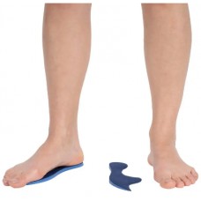 Медіальна і латеральна силіконова устілка клиновидна 2шт на липкій основі W711 11x30 см - розмір S