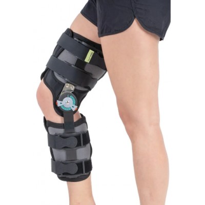 Ортез на колено с регулировкой угла сгибания W516 24x66 см - размер 45см Ортез на колено с регулировкой угла сгибания W516 24x66 см - размер 45см