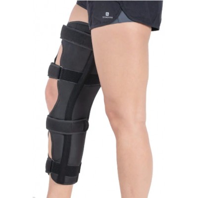 Лігаментарний ортез на коліно 20 градусів Іммобілізація коліна W529 24x66 см - розмір 45см Лігаментарний ортез на коліно 20 градусів Іммобілізація коліна W529 24x66 см - розмір 45см