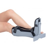 Деротаційний ортез-чобіток для гомілковостопного суглоба Сірий W643 32x43 см - розмір M