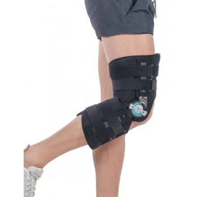 Наколінник для кругового колінного суглоба, шарнірний з регулюванням кута 38см W525 24x53 см Наколінник для кругового колінного суглоба, шарнірний з регулюванням кута 38см W525 24x53 см