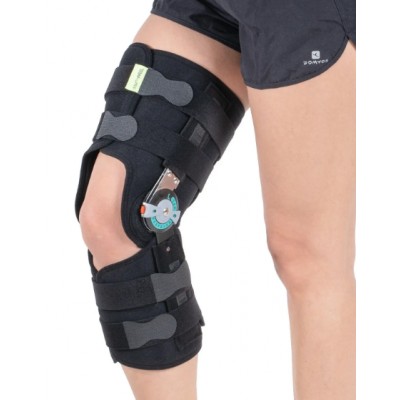 Наколінник для кругового колінного суглоба, шарнірний з регулюванням кута 38см W525 24x53 см Наколінник для кругового колінного суглоба, шарнірний з регулюванням кута 38см W525 24x53 см