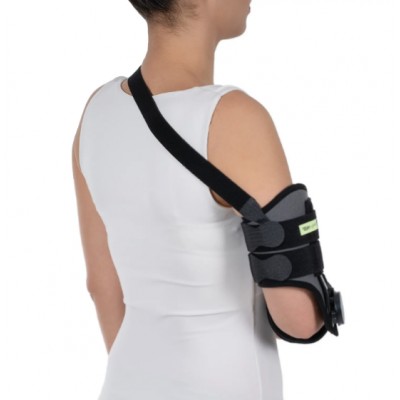 Ортез ліктьового суглоба з регульованим шарнірним механізмом W218 Ліва 32x43 см - розмір L-XXL
