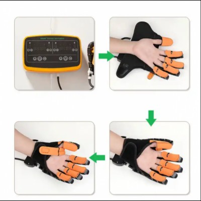 Робот тренажер для обеих рук Двойной Реабилитация руки 34x33 см - размер XL