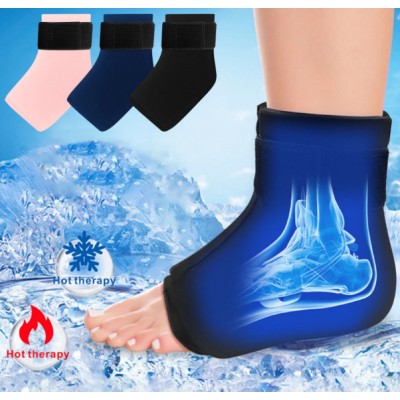 Охолоджуюче-зігріваючий компрес- шкарпетка з відкритими пальцями 19x23 см - розмір L Охолоджуюче-зігріваючий компрес- шкарпетка з відкритими пальцями 19x23 см - розмір L