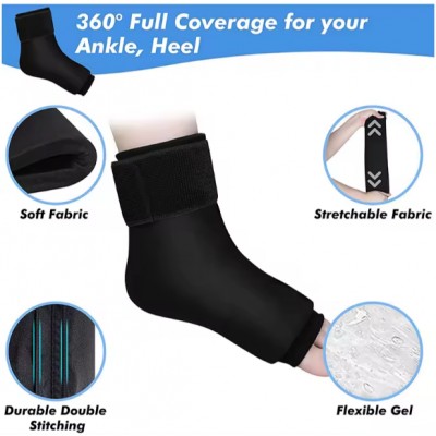 Охолоджуюче-зігріваючий компрес- шкарпетка з відкритими пальцями 19x23 см - розмір XL Охолоджуюче-зігріваючий компрес- шкарпетка з відкритими пальцями 19x23 см - розмір XL