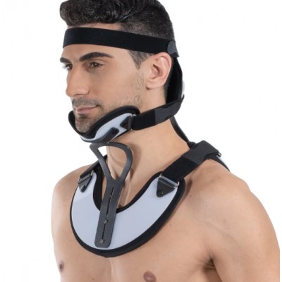 Ортез для фіксації шийного та грудного відділів хребта Minerva посилений короткий W114 40x30 см - розмір L Ортез для фіксації шийного та грудного відділів хребта Minerva посилений короткий W114 40x30 см - розмір L