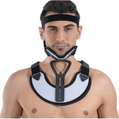 Ортез для фіксації шийного та грудного відділів хребта Minerva посилений короткий W114 40x30 см - розмір L Ортез для фіксації шийного та грудного відділів хребта Minerva посилений короткий W114 40x30 см - розмір L