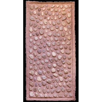 Килимок масажний з натуральною галькою  Килимок масажний з натуральною галькою