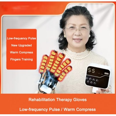 Робот-тренажер для руки та пальців з функцією нагрівання та низькочастотними імпульсами Правий р.L 24x35 см - розмір L Робот-тренажер для руки та пальців з функцією нагрівання та низькочастотними імпульсами Правий р.L 24x35 см - розмір L