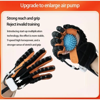 Робот-тренажер для руки та пальців з функцією нагрівання та низькочастотними імпульсами Правий р.L 24x35 см - розмір L Робот-тренажер для руки та пальців з функцією нагрівання та низькочастотними імпульсами Правий р.L 24x35 см - розмір L