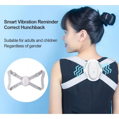 Розумний електронний коректор постави з вібрацією 10x12 см Розумний електронний коректор постави з вібрацією 10x12 см