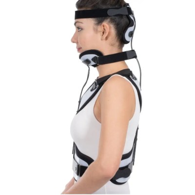 Ортез для фіксації шийного та грудного відділів хребта Minerva посилений W112 60x40 см - розмір M Ортез для фіксації шийного та грудного відділів хребта Minerva посилений W112 60x40 см - розмір M