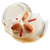 Электромассажер Гуаша с подогревом и овальными камнями Бянь 20x25 см