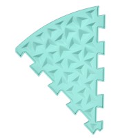 Килимок масажний «Пазли Мікс» СЕКТОР КРИСТАЛИ 1 елемент арт. 1038 19x24 см