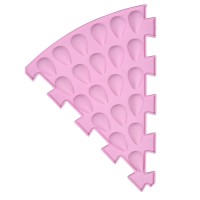 Килимок масажний «Пазли Мікс» СЕКТОР КРАПЛІ 1 елемент арт. 1037 19x23 см